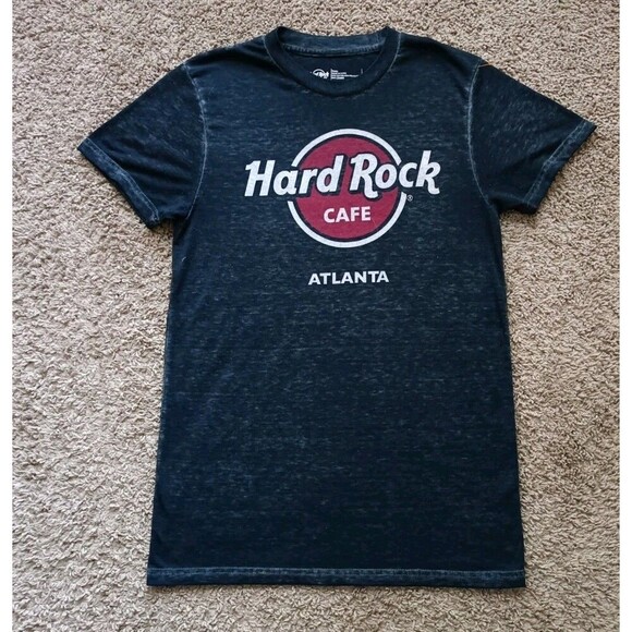 Hard Rock Cafe Other - Hard Rock Cafe Atlanta T-Shirt Boy's Small Gray Short Sleeve